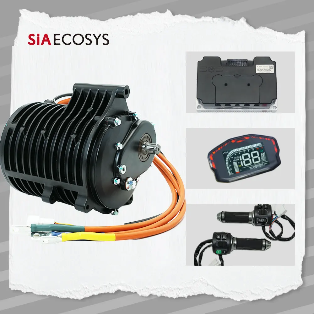 

QS MOTOR 3000W QS 138 70H V3 Mid Drive Motor and Fardriver Controller ND72680 Electric Motorcycle Kits