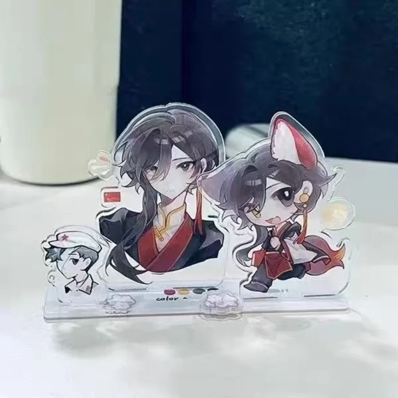 Countryhumans Peripheral Anime Exquisite Standee Cute Figure Standing Sign Ornaments Model Acrylic Plaque Desktop Decoration