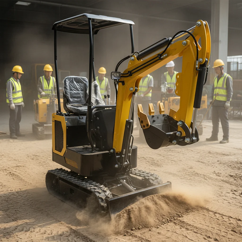 

Manufacturer Supply 2Ton Mini Crawler Excavator Customized Small Digger For Engineering Projects