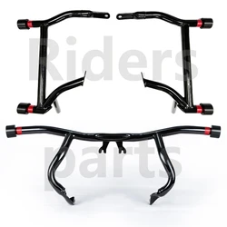 Motorcycle Saddlebag Guard Rails Bag Guards Engine Guard For Harley Road Glides Street Glides Road Glides FLHT FLHX 2014-2023