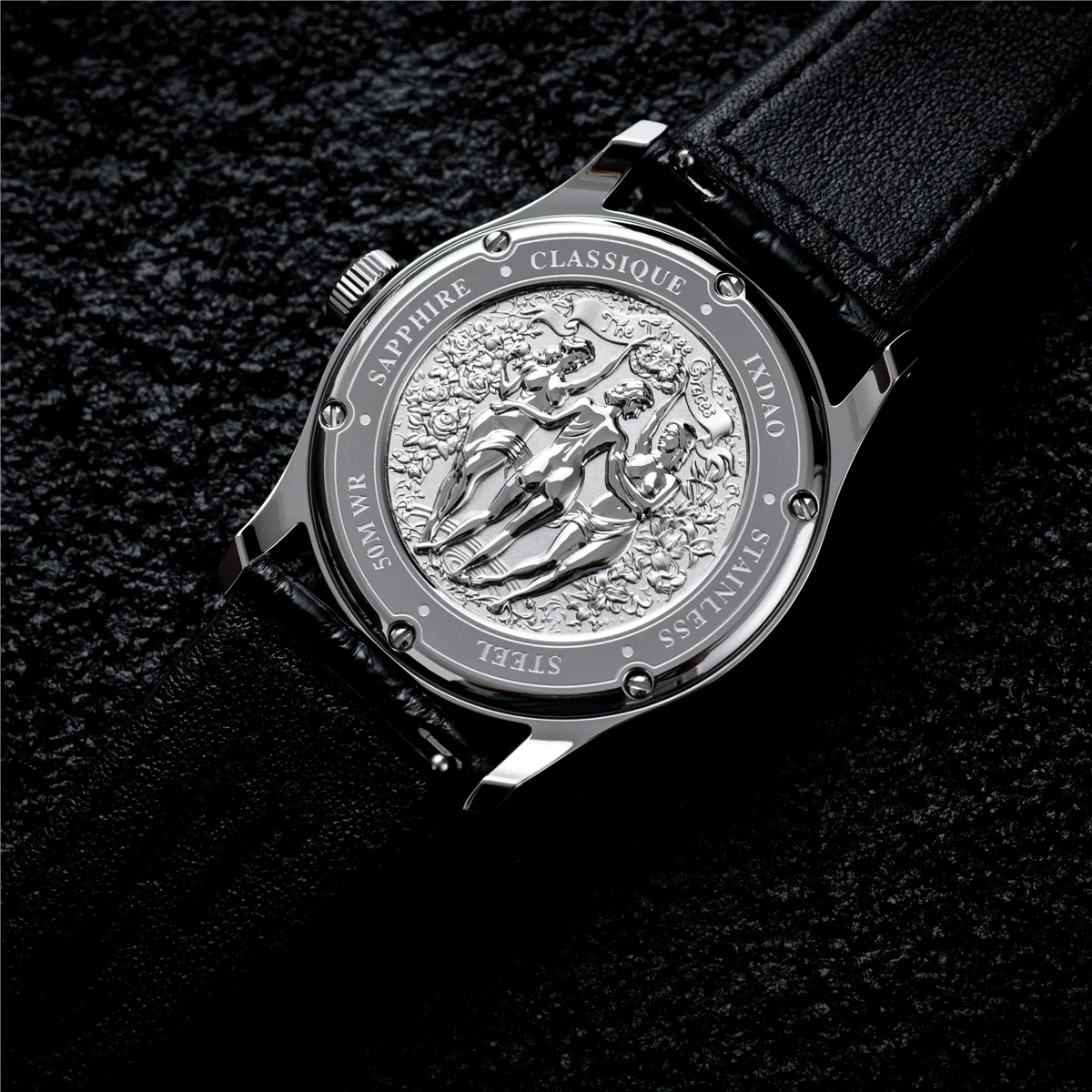 IXDAO IPOSE 2025 Orologi al quarzo da uomo nuovi VD78 Vetro zaffiro di lusso importato Acciaio inossidabile Impermeabile 5Bar Reloj Hombre