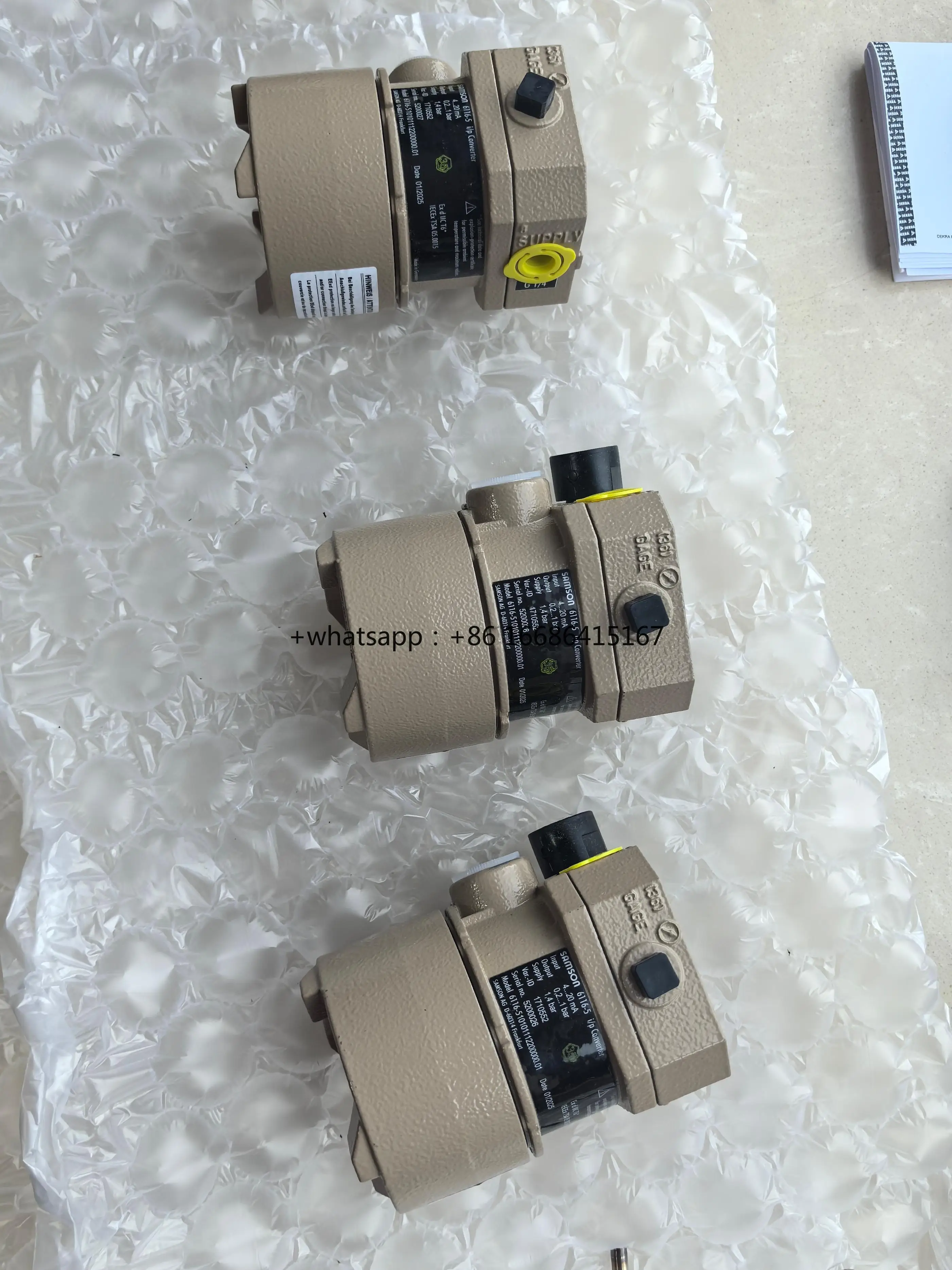 Type 6111 I/p Converter Price For Direct Current Signals As 6111 Pneumatic Convert
