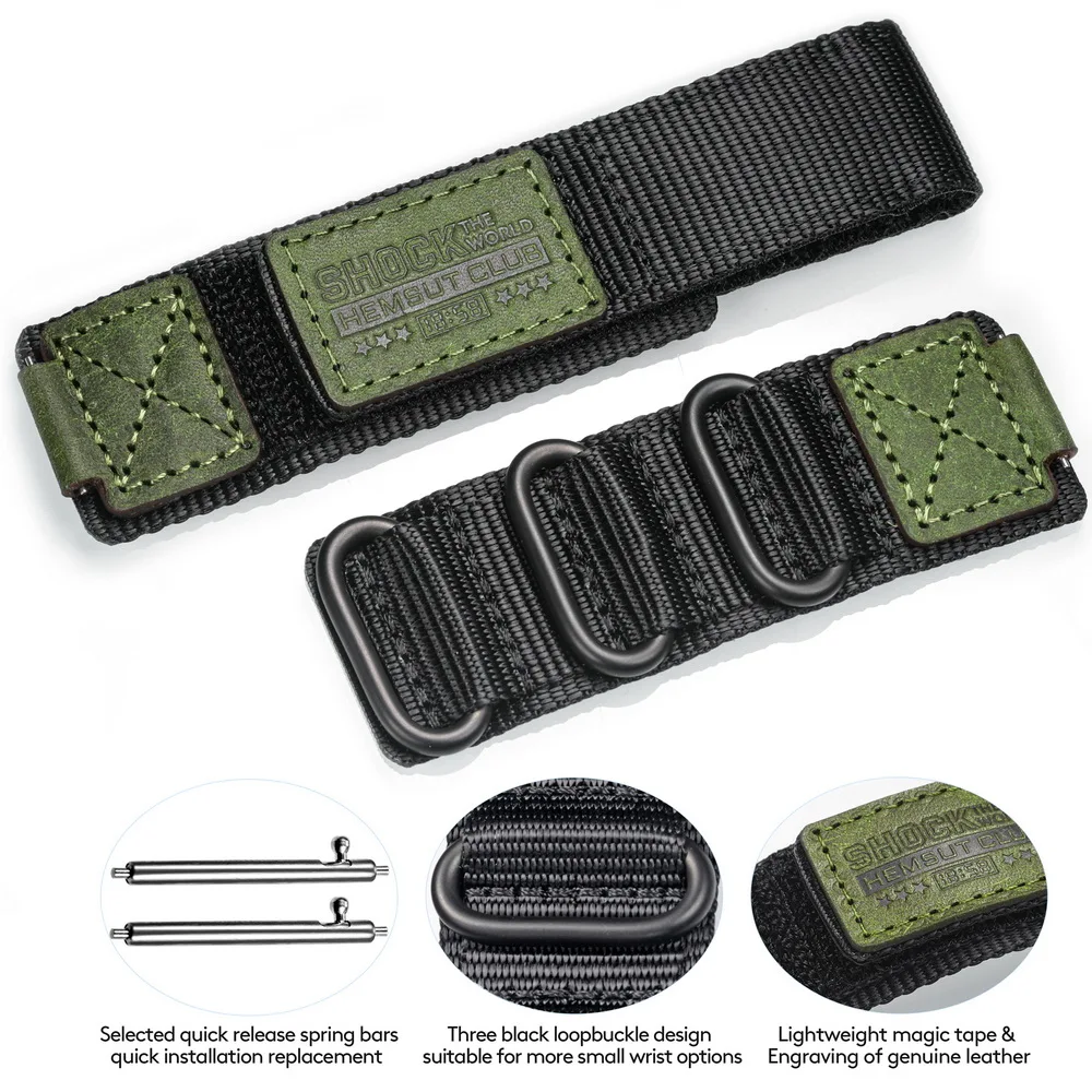 

Nylon Watch Band 16 18MM For Casio Gshock DW5600 GA110 W218 GA2100 Comfortable And Breathable Fashion Straps Men Women