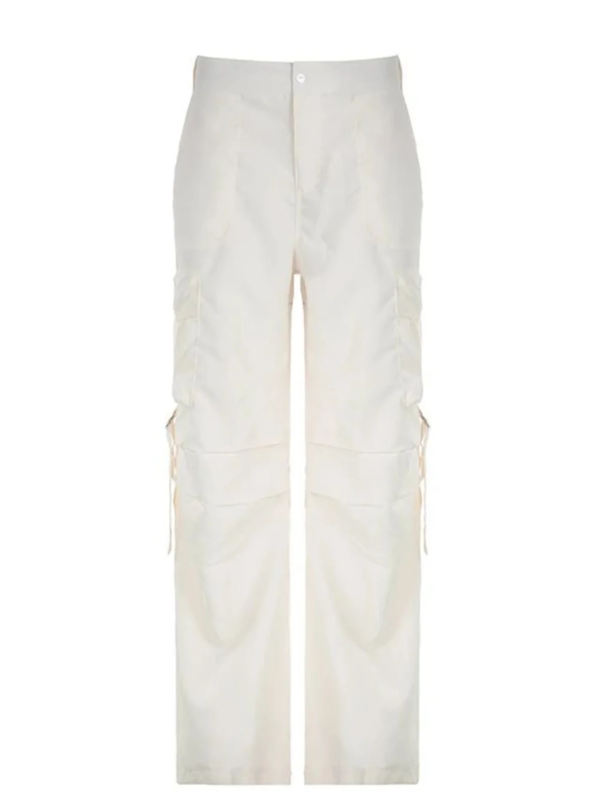 سراويل عمل منخفضة الخصر مع كيتس ستريت Sle سراويل كاجوال مستقيمة الساق سراويل طويلة تصميم متعدد كيت أزرق