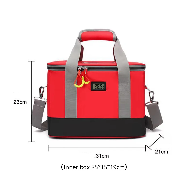 Imagem -06 - Bolsa de Primeiros Socorros Refrigerado Bolsas Vazios Kit de Emergência Isolamento Médico Armazenamento Frio Viagem do Carro Acampamento Sobrevivência Kits Táticos