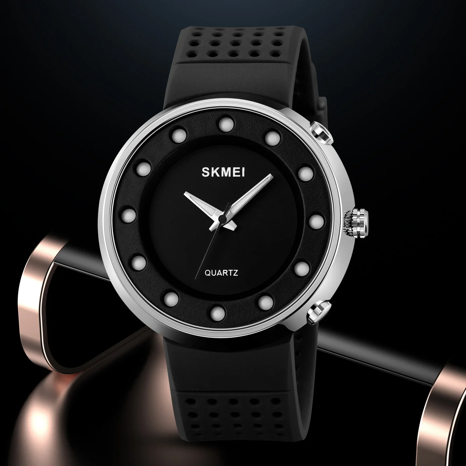 SKMEI 2132 Night Glow Multi functional Student Electronic Watch Couple Electronic Watch Minimalist Fashion Men's Waterproof