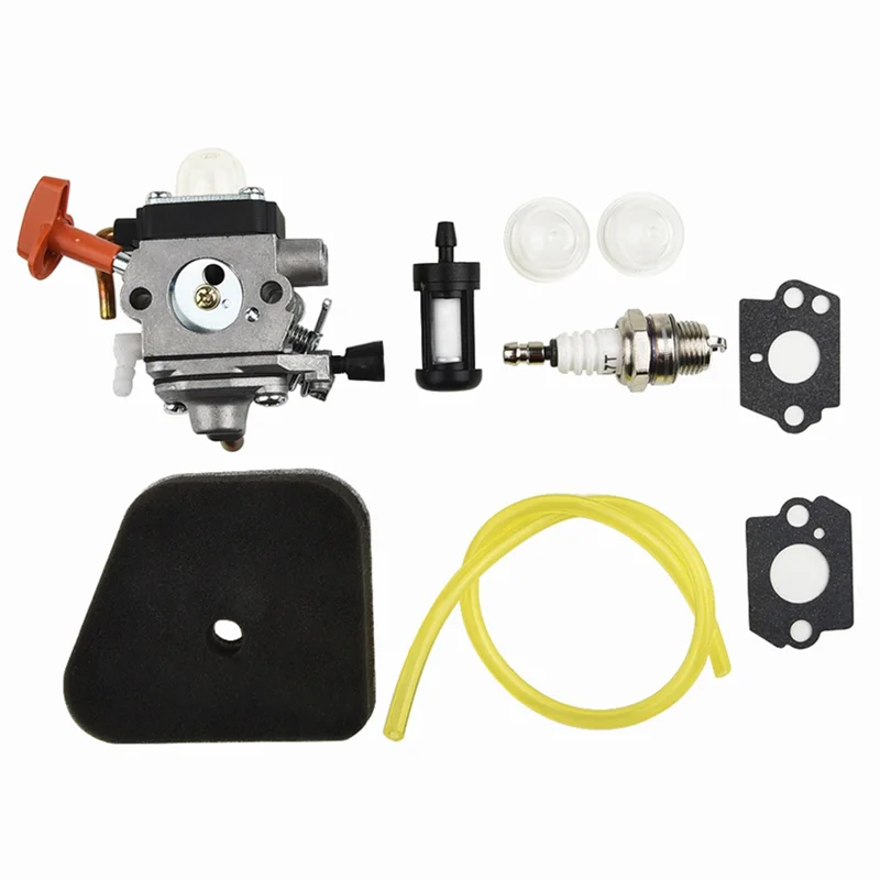 ABKP-Per Stihl FS 87 87R 90 90R 100R 110 110R 130 130R FR 130T HL 90K 95 95K Per Zama C1Q 4180 Kit di sostituzione carburatore