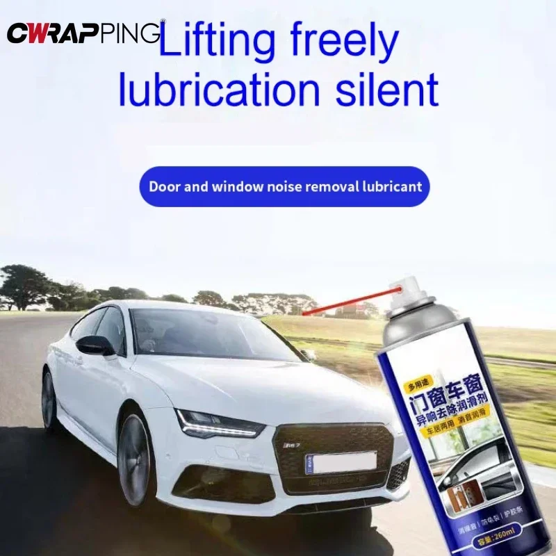 

Car Window Lubricant Rubber 450ml Door Rubber Strip Universal Motorcycle Car Maintenance Eliminates Noise Window Lubricant Agent