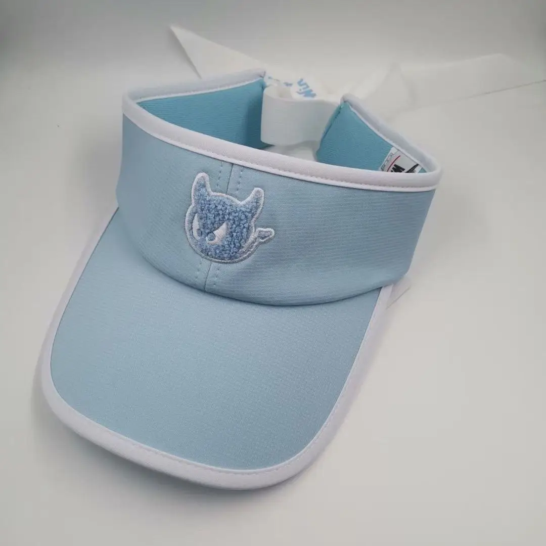 Ademend golfvizier voor dames, mode-zonnehoed met strik, verstelbare hoofddeksels voor buitensporten