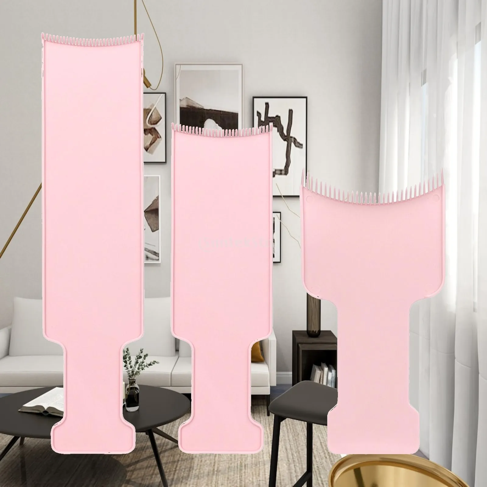 

3Pcs Hair Coloring Board Professional Reusable for Styling Hairstylist Set