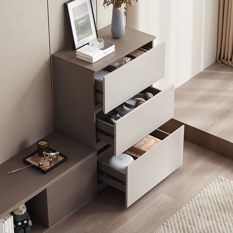 Sala de estar sala de jantar Baú prático doméstico de alto valor sobre baú moderno