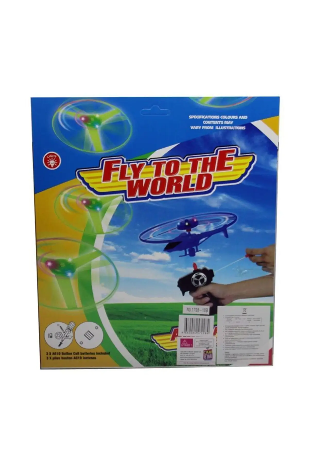 Batterie Beleuchtete Hubschrauber Fliegende Untertasse Stilvolle Nützliche Tutorial Pädagogisches Multifunktionale 2022 Trend Modell