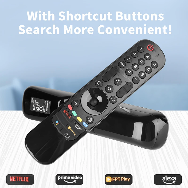 AKB76039905 MR22GA IR التحكم عن بعد للتلفزيون 2021-2022 نماذج UQ75 UQ80 UQ90 QNED99 QNED90 سلسلة مع NETFLIX PrimeVideo #4