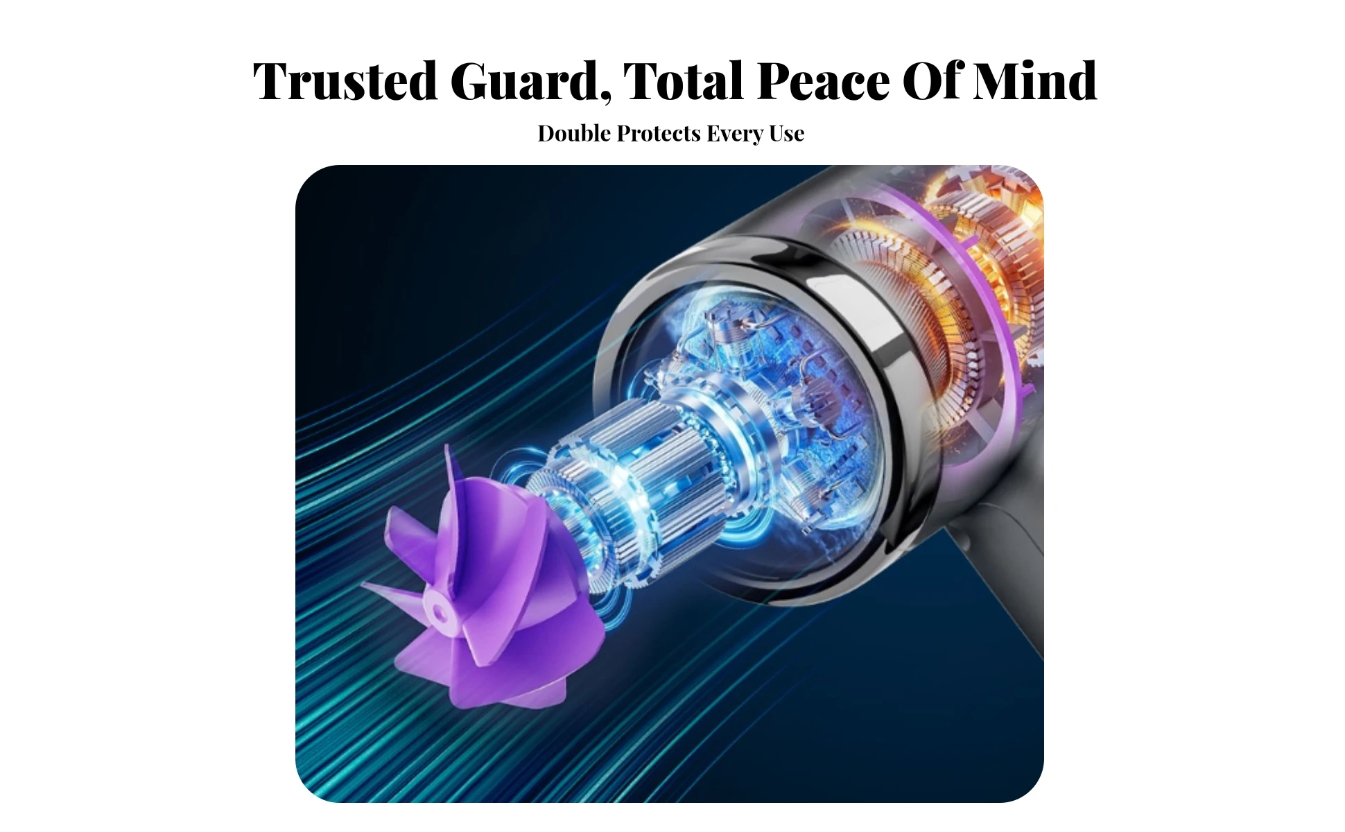Beauty Appliance Two-Button Buttons Compact Hair Dryer Home Use Cordcordless Cordless Hair Dryer for Dorm