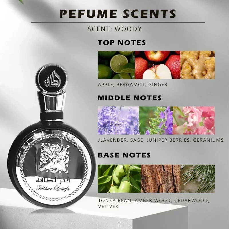 Pewangi rambut asli 100ML semprotan aroma parfum Arab rasa Premium genit kencan toilet tahan lama Pria Wanita deodoran