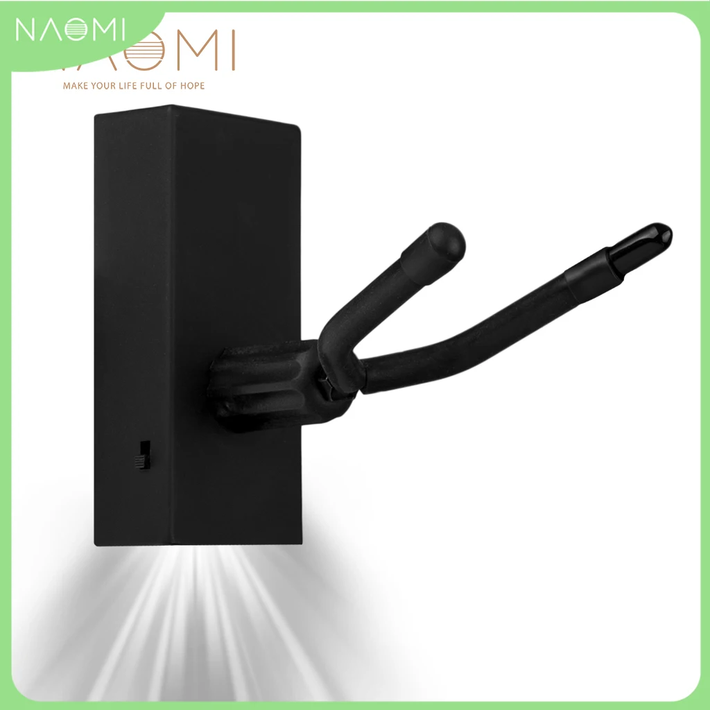 

NAOMI White LED Atmosphere Light Hanger 5KG Load-Bearing Glass Fiber Reinforced Nylon 66 Case Detachable Hook Two AA Battery