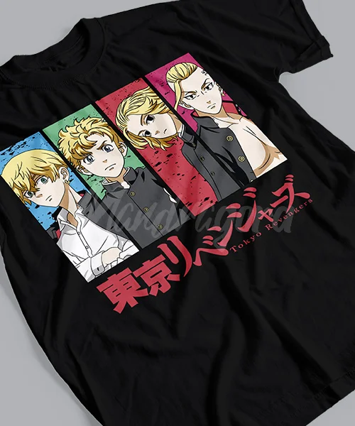 

T-shirt for Anime Tokyo Revengers: Protagonistas Thousand Winters