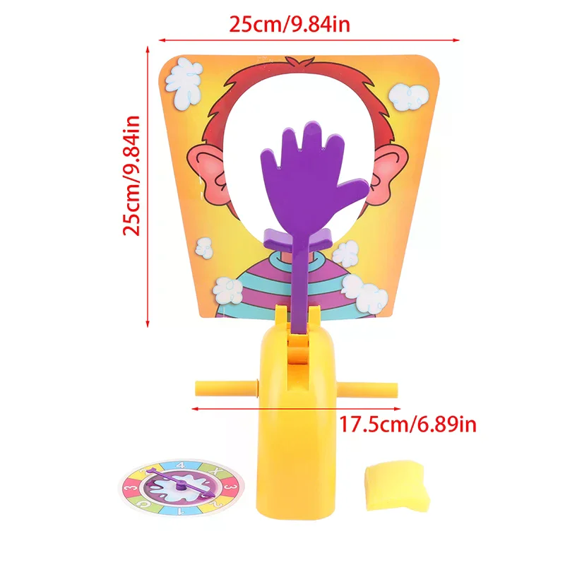 Pie Face Game Whipped Cream In The Face Funny Party Family Game Gadgets Prank Gags Jokes Anti Stress Toys For Kids