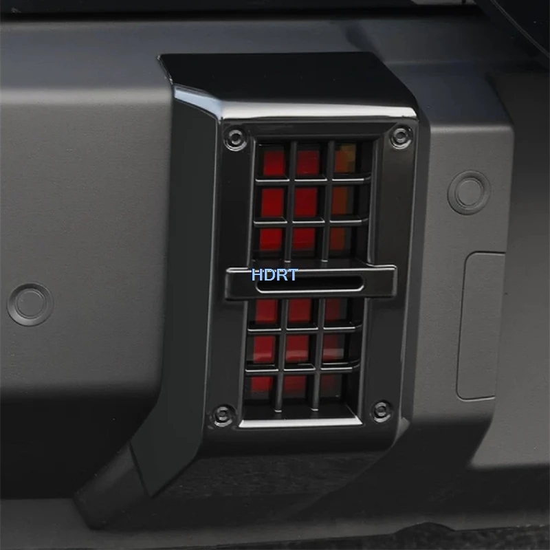 For Chery Jetour T2/Traveler/ICH·X K3 2026 + Car Styling Rear Fog Light Shell Cover Tail Lamp Frame Accessories Exterior Sticker
