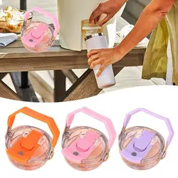 Splash Spill Proof Bottle Lid Replacement Transparent Cup Lid Multicolor Water Bottle Cover for Tyeso 600/750/900 ml