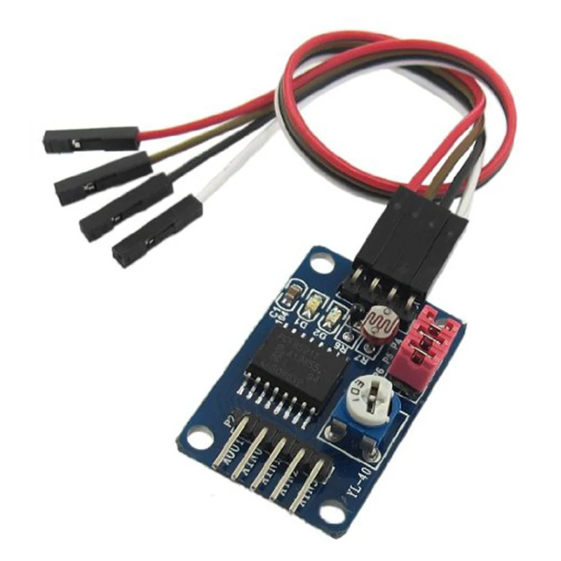 Free shipping 1PCS PCF8591 Module AD / DA Conversion Modules Analog-to-digital / digital-to-analog Conversion + Cable