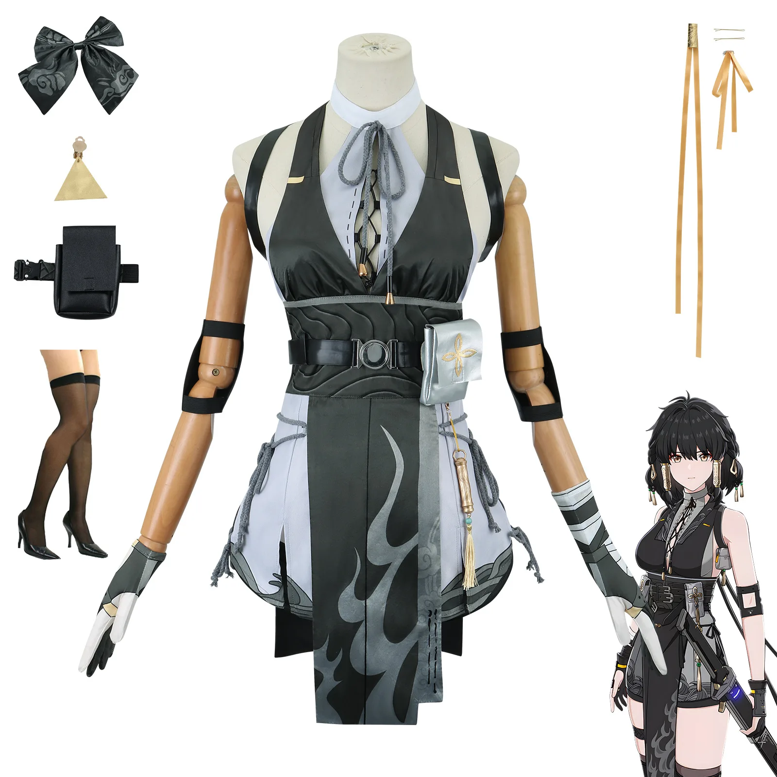 

Mingchao Cosplay Costume Anime Cosplay Second Dimension