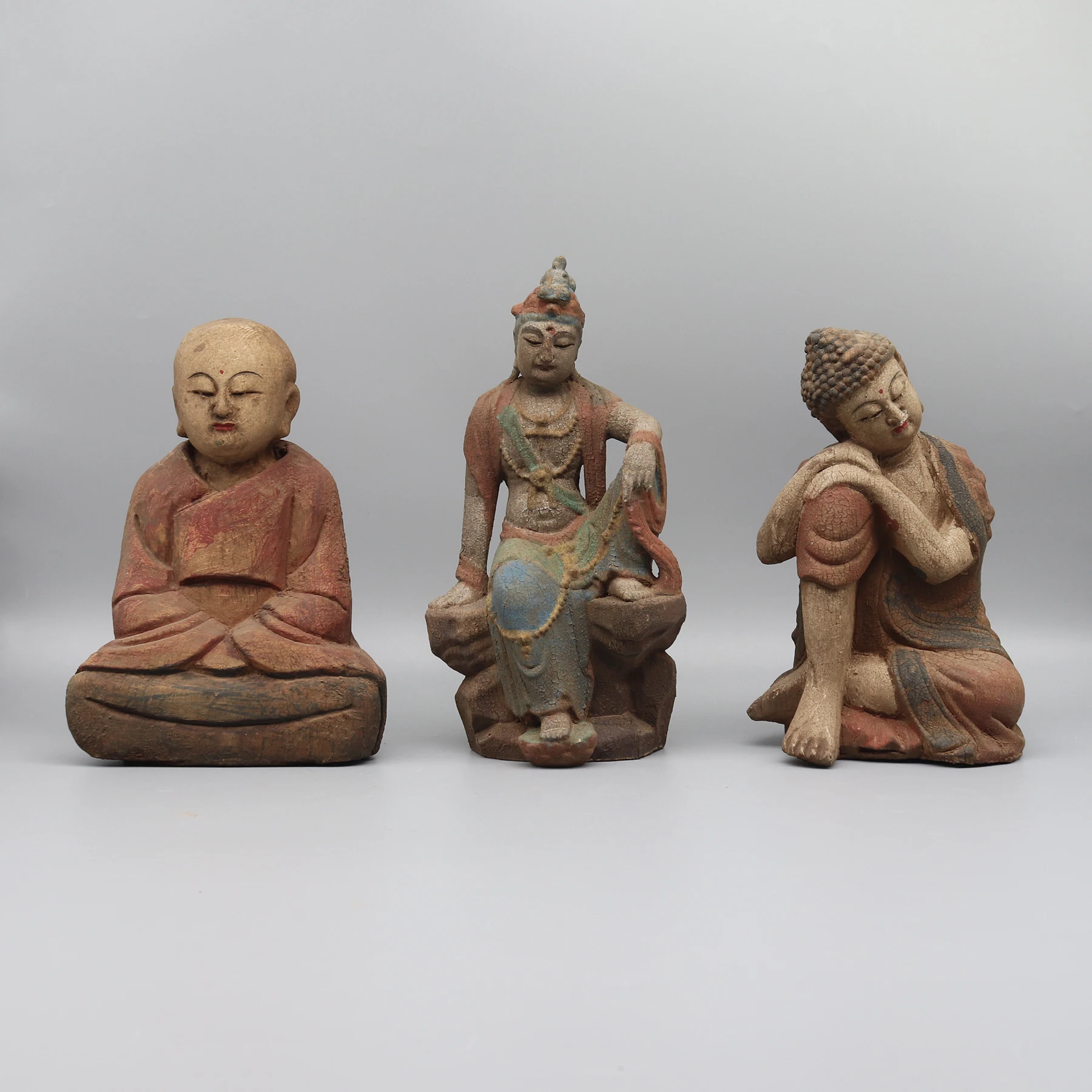 

Wooden buddha statue, Solid wood