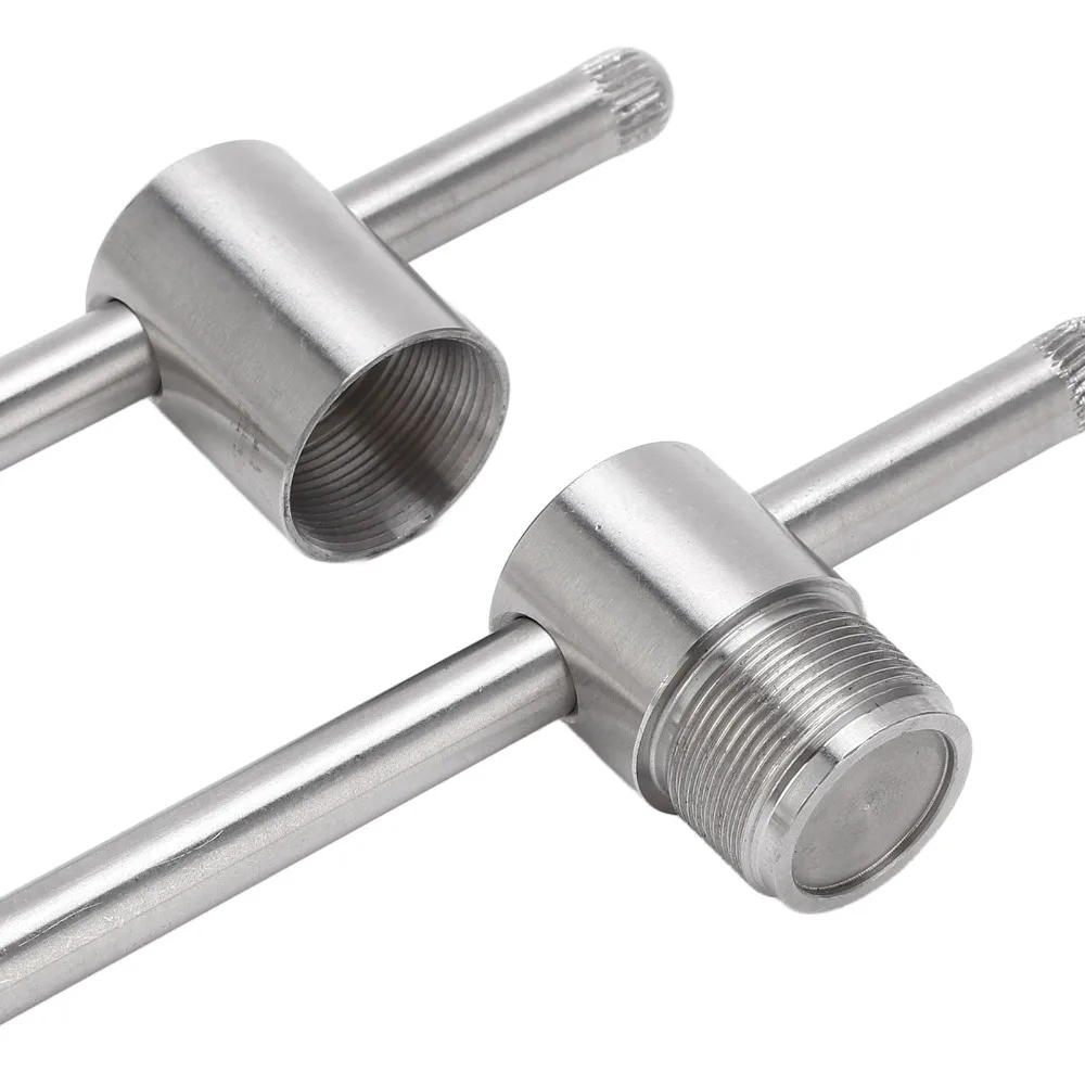 

Stainless Cue Tip Shaper Lightweight Detachable Cue Tip Compressor Universal Size Tip Press Tool Tip Pressing