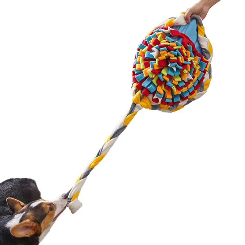 

Dog Digging Toy Food Puzzles Candy-Shaped Dog Treat Mat Dog Enrichment Toys Portable Smell Mat Interactive Foraging Mat For