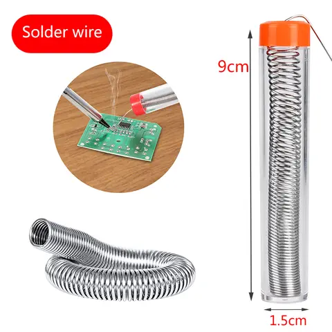 15g 고활성 솔더 와이어 0.8mm, 솔더, 솔더 와이어, 전기 유지 보수, 금속 용접 액세서리