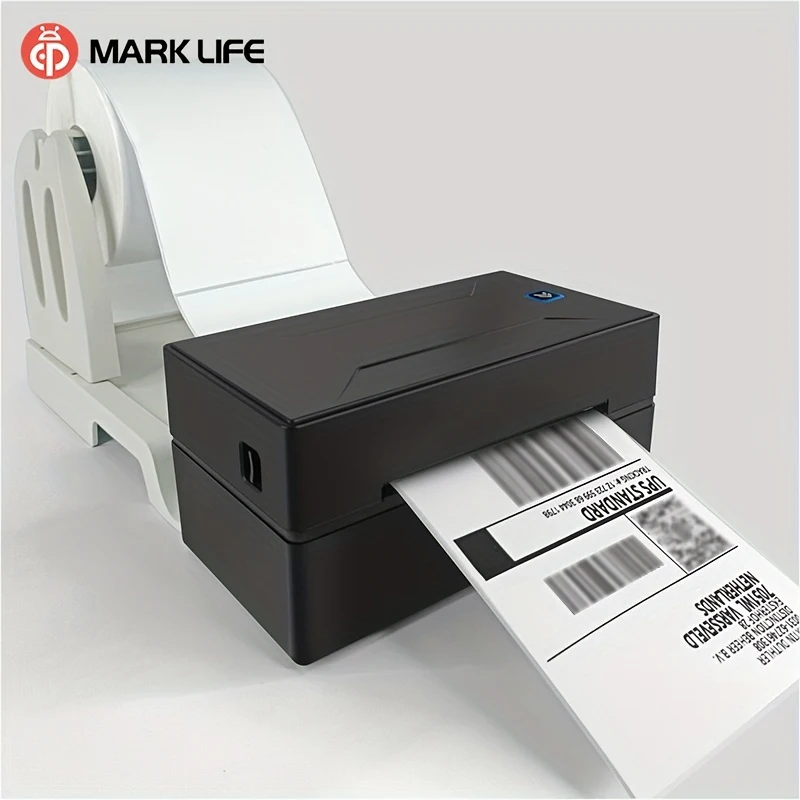 Marklife D100 Thermal Shipping Label Printer Compatible With PC And Smartphone Shipping Labels Barcode Label Thanks Labels Jar