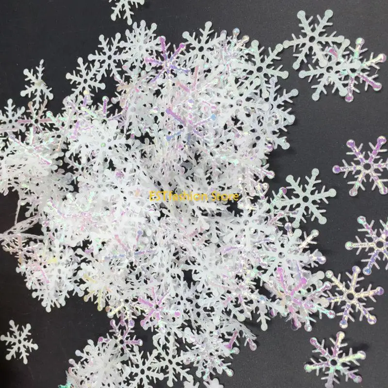Y5GC بريق الثلج كونفيت DIY المشاريع الحرفية ديكورات الطاولة لبلاد العجائب #2