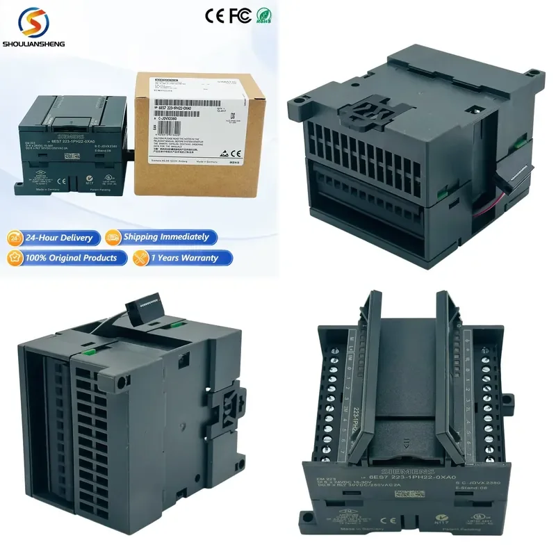 New Original Quantity Expansion Module for S7-200 Series for 6ES7223-1PH22-0XA0 6ES7 223-1PH22-0XA0 PLC Controller Industrial
