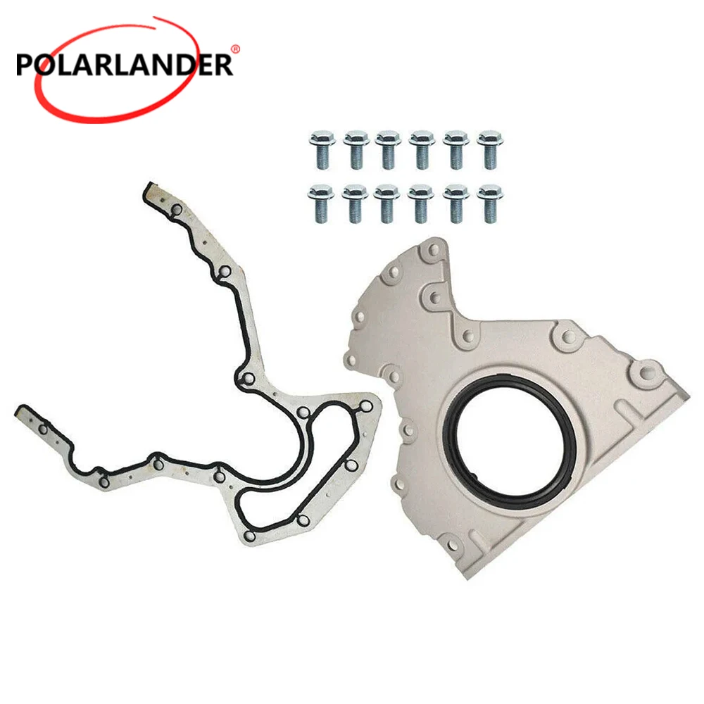 

Engine Rear Main Seal Cover Kit 12639250 For Hummer H2 H3 Cadillac Escalade 5.3L 6.0L 6.2L V8