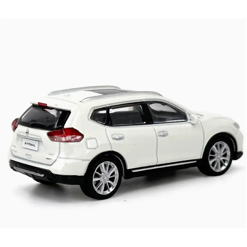 Paudi 1:64 échelle x-trail 2018 alliage Simulation modèle de voiture Collection statique décoré cadeaux de vacances jouets