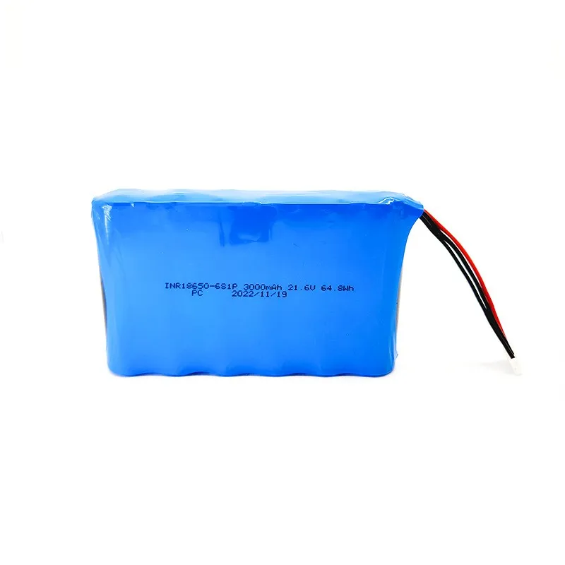 18650 lithium battery pack 21.6V large capacity power battery rechargeable factory wholesale customized lithium battery