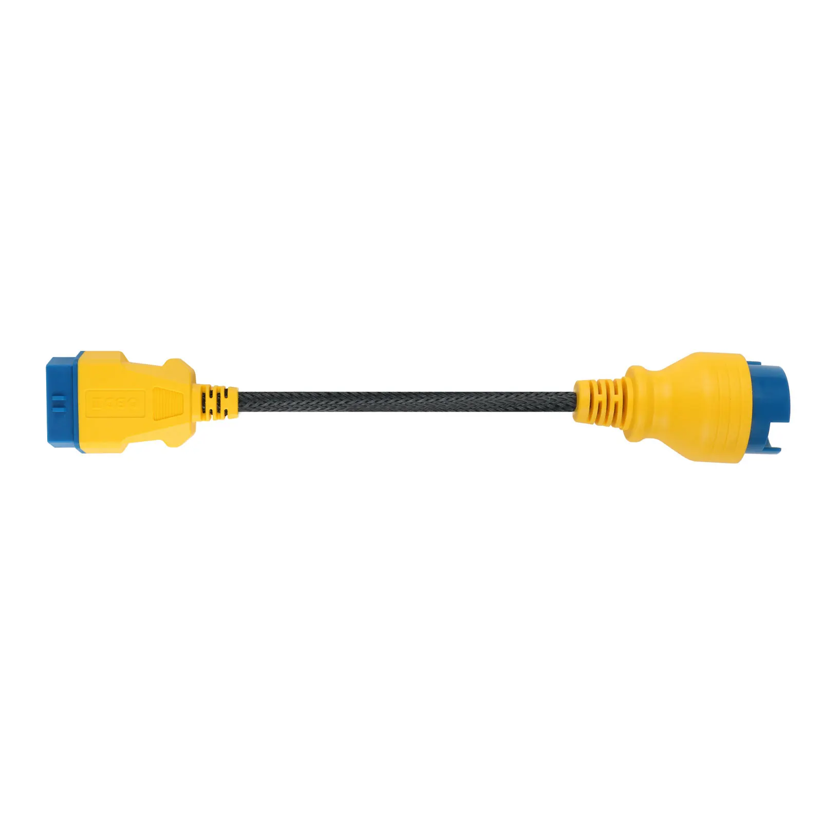 

AUTOOL 42 см автомобильный удлинитель OBD2, армированный нейлоновый кабель от 38 контактов до 16 контактов между мужчинами и женщинами для Benz