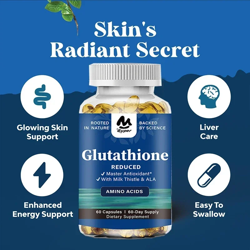 

Уменьшенные добавки глутатиона, содержащие глутатиону, поддерживающие печень, кожу, тон кожи и функцию иммунитета.