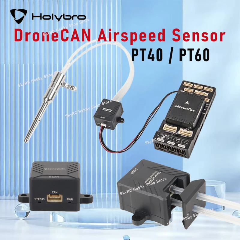 

HolyBro High-Precision DroneCAN Airspeed Sensor - DLVR Firmware, AP-Periph for FPV Racing Drone