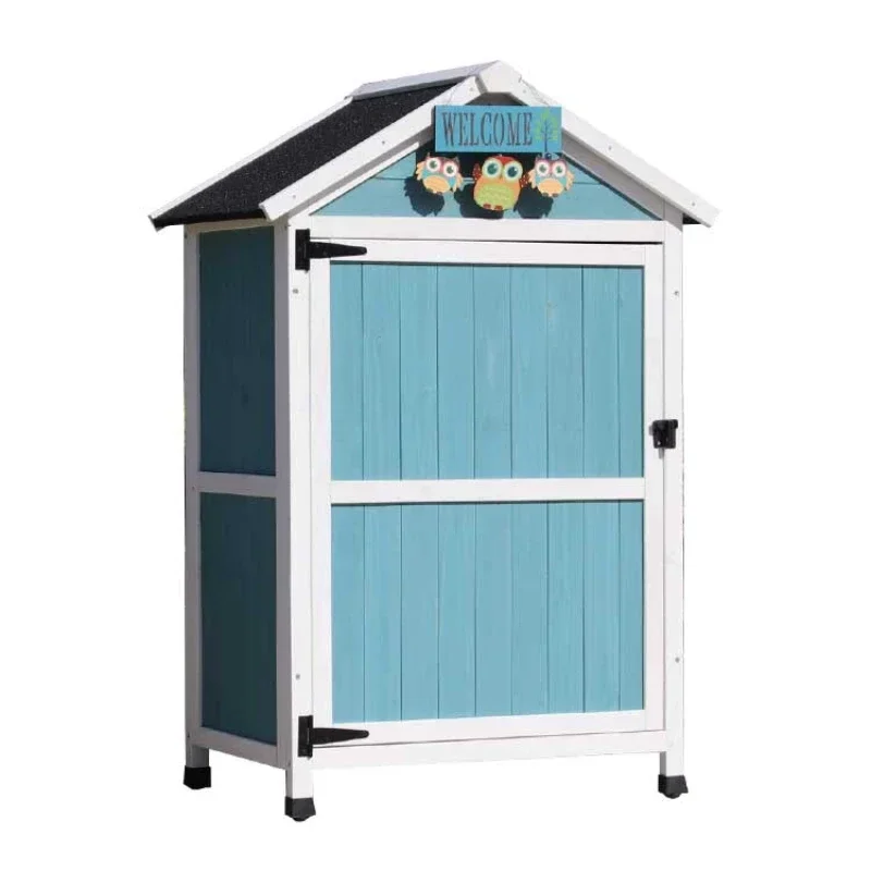 

Outdoor Courtyard Sundries Cabinet Balcony Locker Outdoor Gardening Storage Cabinet Waterproof Outdoor Tool Room Storage Rack