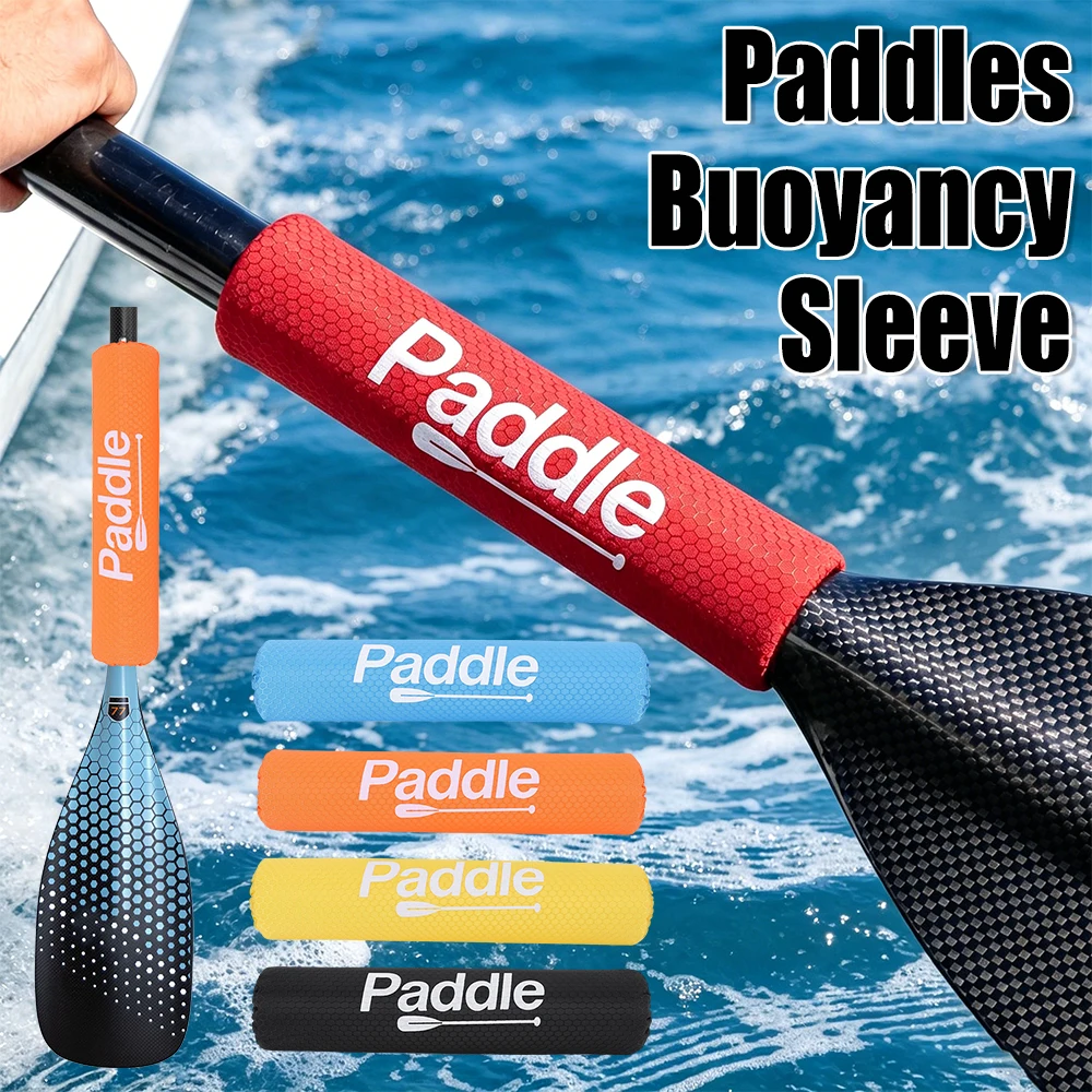 Paddleboard Accessory Loop Closure Versatile Kayak Flotation Adjustable Buoyancy Covers for Prevent Paddles Sinking in Water