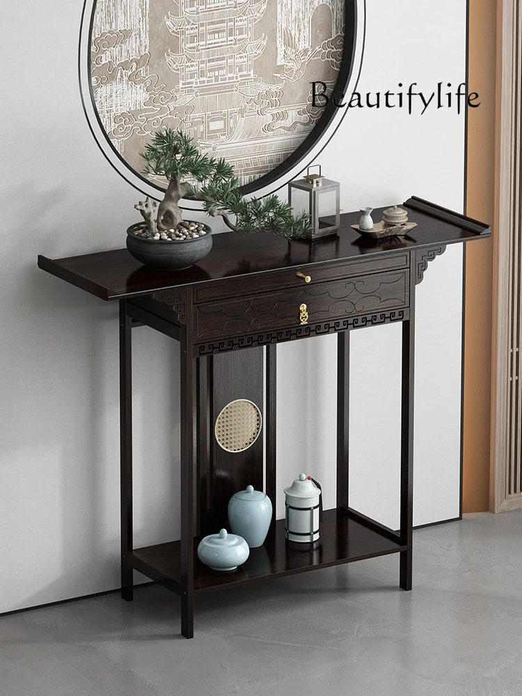 New Chinese Console Tables Household Living Room Entrance Side View Sets