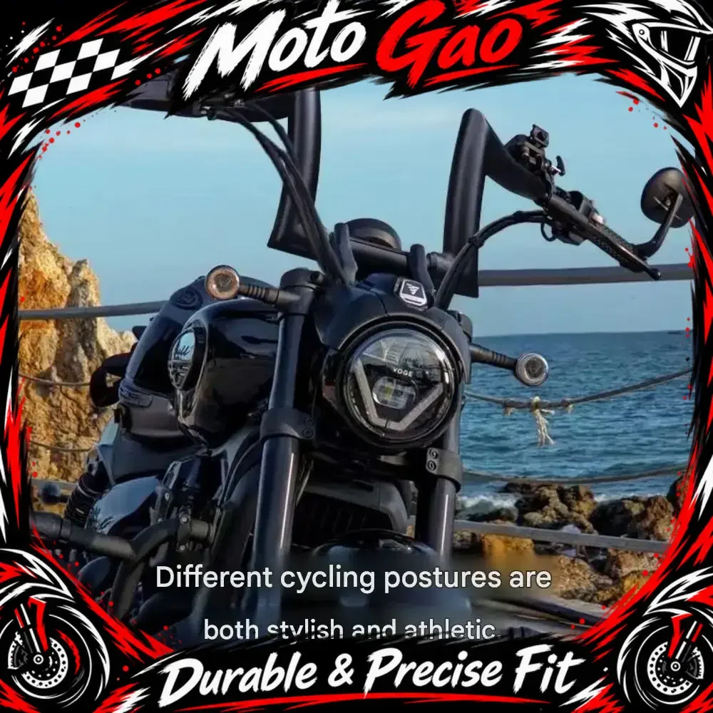 【Precise Fit】Motorcycle modified handlebars, thickened 2-inch high handlebars, motorcycle modification parts for VOGE CU625