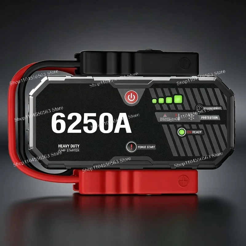 

Portable Car Starter Power Bank 6000A Multifunctional Battery Booster Car Jumper Vehicle Emergency Tool Car Accessory