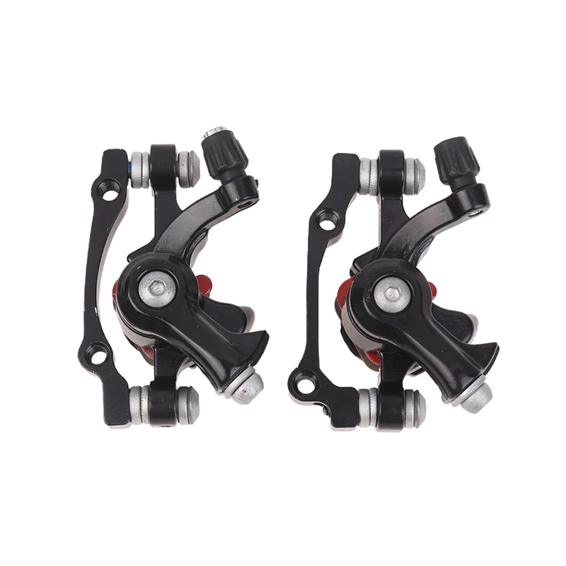 Bike Disc Brakes For Mountain Bike Folding E-bikes Extended Drive Arm Stable Braking Aluminum Alloy 160mm Rotor Brake Caliper