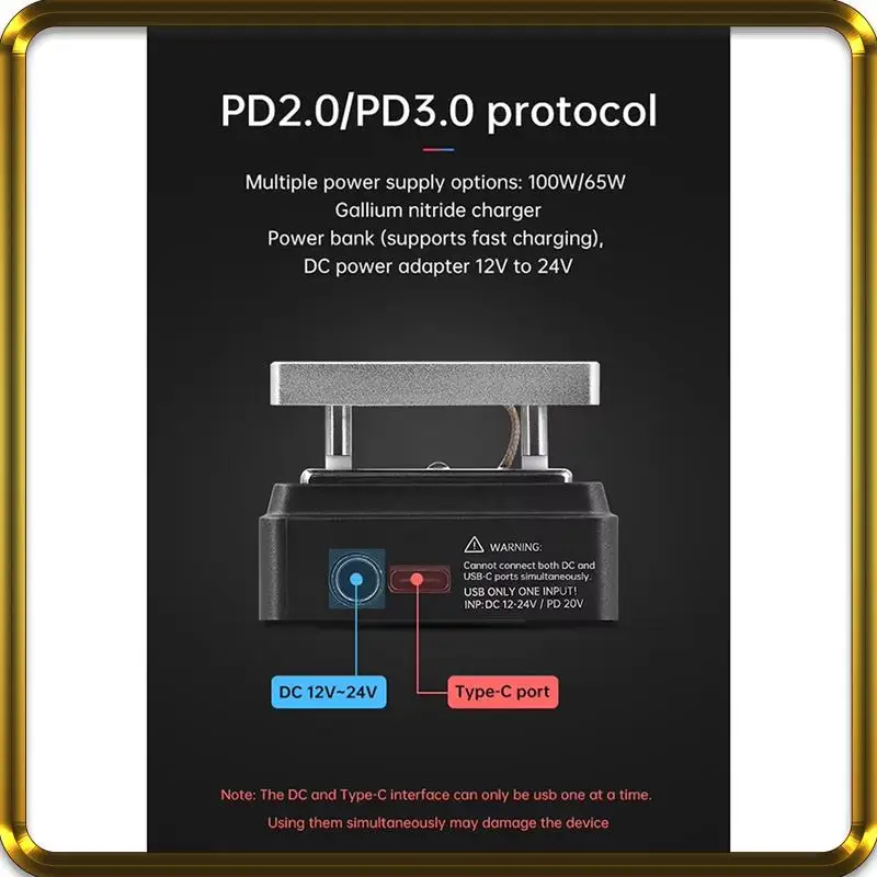 

-A95Z HP15 Интеллектуальный нагревательный стол, паяльная станция для оплавления, PD, цифровая постоянная температура 350 ℃
