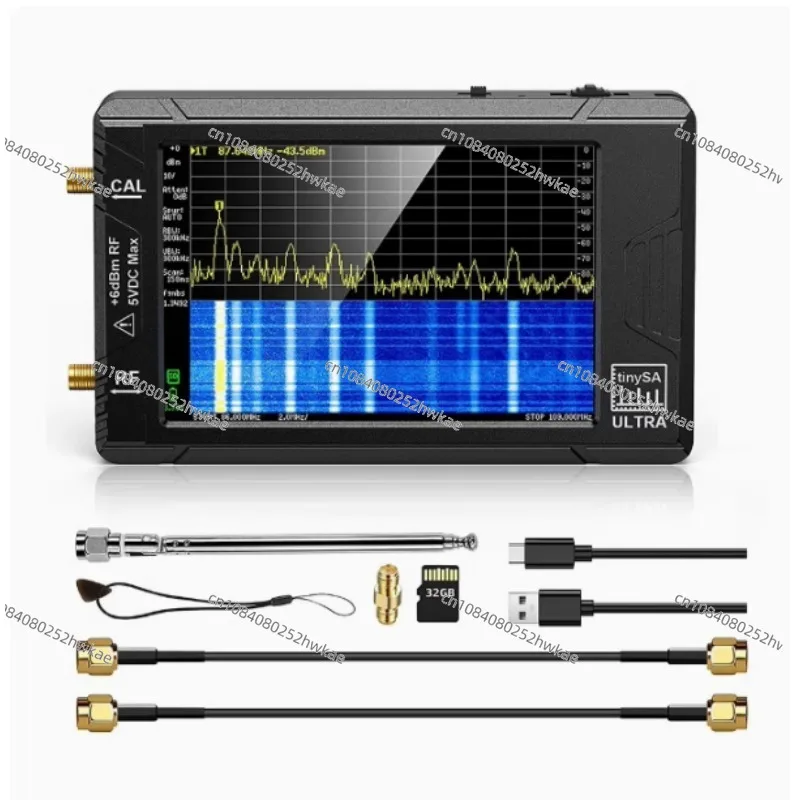 

Handheld Spectrum Analyzer 100k-5.3GHz High Frequency Signal Generator TinySA ULTRA