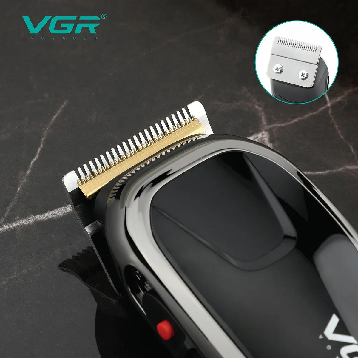 VGR Hair Cutting Machine Electric Hair Clipper Professional Hair Trimmer Adjustable Haircut Machine Wired Trimmer for Men V-127