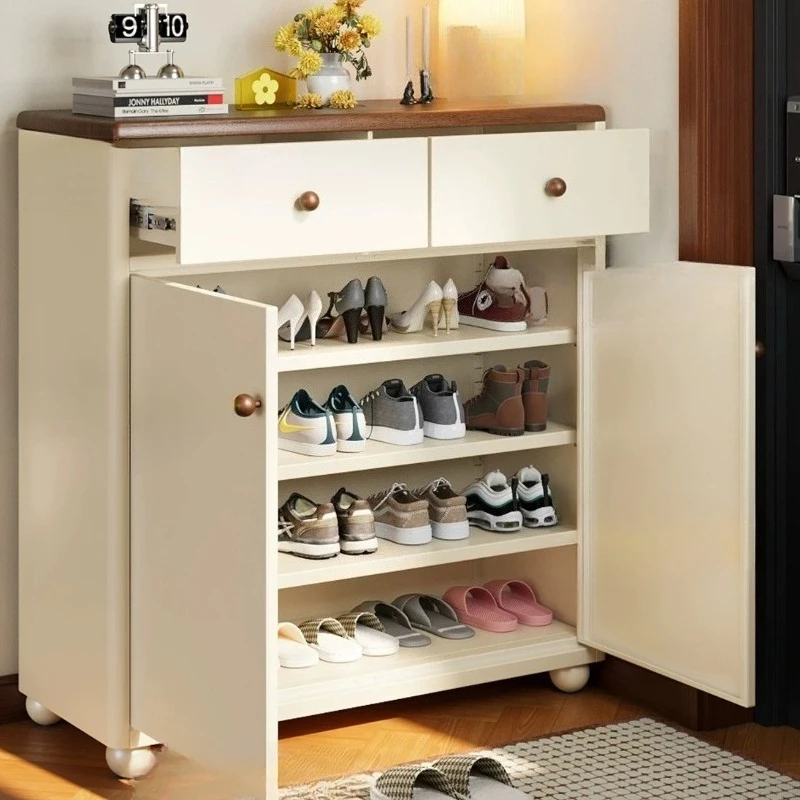 Hallway Modern Shoe Cabinet Storage Organizer Nordic Designer Shoe Cabinet Entrance Hall Vertical Zapatero Shoemakers Furniture