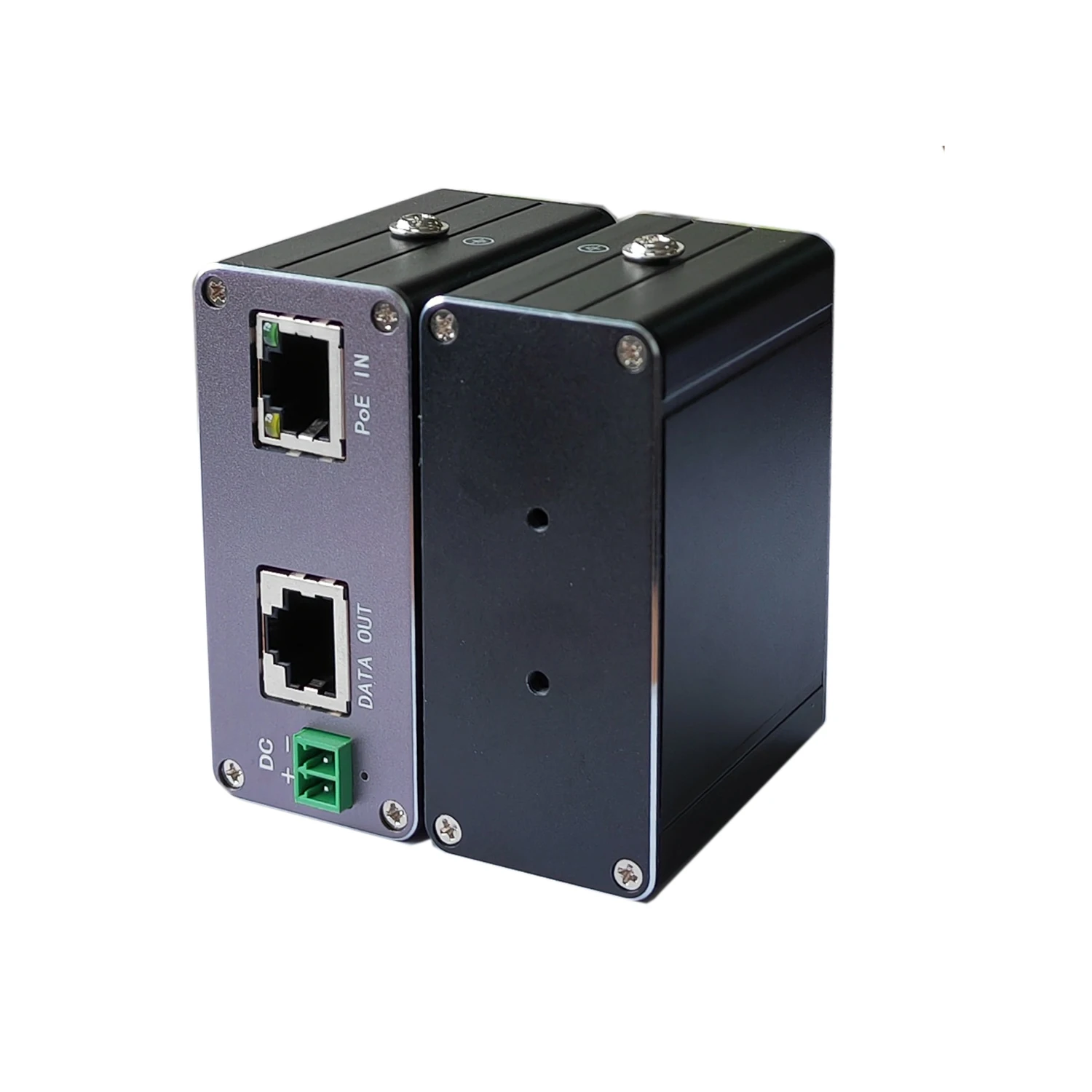 2.5Gbe industrial POE splitter 12V 25W Output